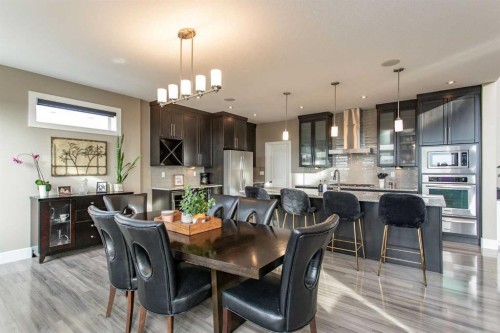 30 Parkridge Crescent, Blackfalds, AB - Indoor Photo Showing Dining Room