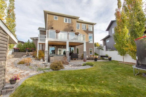 30 Parkridge Crescent, Blackfalds, AB - Outdoor With Balcony With Deck Patio Veranda