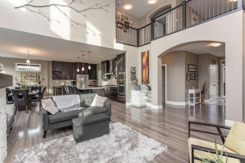 30 Parkridge Crescent, Blackfalds, AB - Indoor Photo Showing Living Room