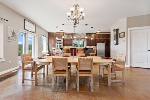 41525 Range Road 32, Rural Lacombe County, AB - Indoor Photo Showing Dining Room