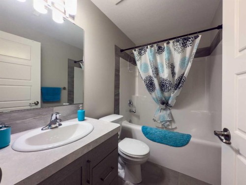 129 Henderson Crescent, Penhold, AB - Indoor Photo Showing Bathroom