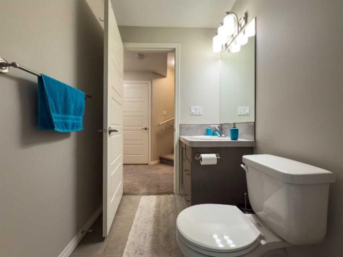 129 Henderson Crescent, Penhold, AB - Indoor Photo Showing Bathroom
