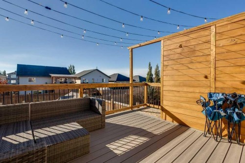 13 Adina Close, Blackfalds, AB - Outdoor With Deck Patio Veranda With Exterior