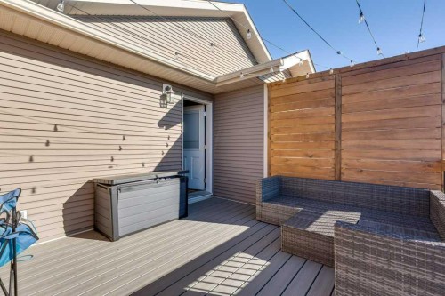 13 Adina Close, Blackfalds, AB - Outdoor With Deck Patio Veranda With Exterior