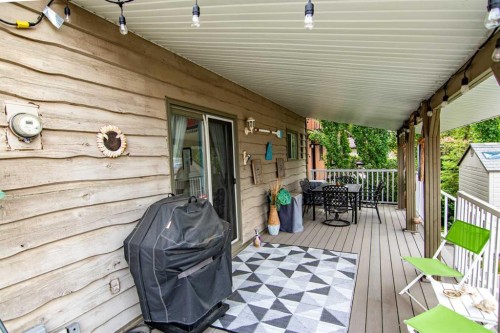 5014 43 Street, Sylvan Lake, AB - Outdoor With Deck Patio Veranda With Exterior