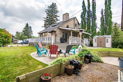 5014 43 Street, Sylvan Lake, AB - Outdoor With Deck Patio Veranda