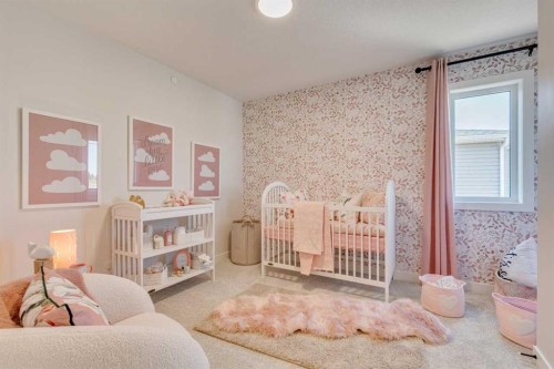 18 Lewiston Row Ne, Calgary, AB - Indoor Photo Showing Bedroom
