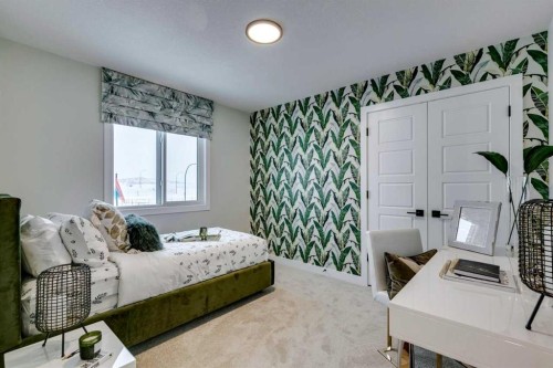 90 Emerson Crescent, Okotoks, AB - Indoor Photo Showing Bedroom