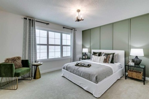 90 Emerson Crescent, Okotoks, AB - Indoor Photo Showing Bedroom