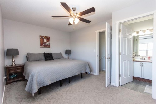 347 Addington Drive, Red Deer, AB - Indoor Photo Showing Bedroom