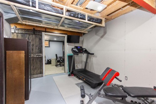 347 Addington Drive, Red Deer, AB - Indoor Photo Showing Gym Room