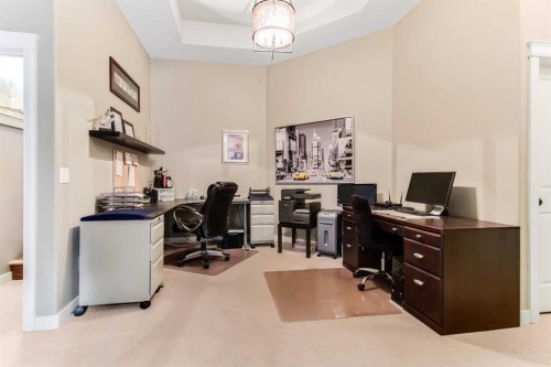 3 Legacy Cove, Sylvan Lake, AB - Indoor Photo Showing Office