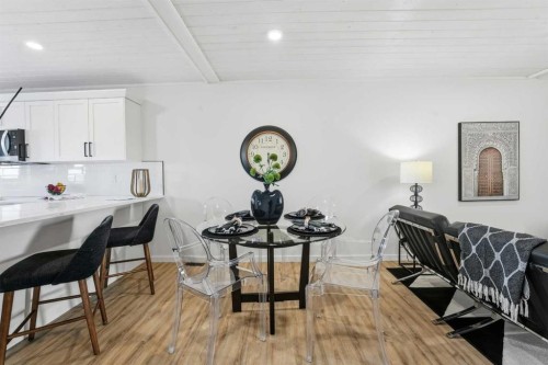 6 Metcalf Way, Lacombe, AB - Indoor Photo Showing Dining Room