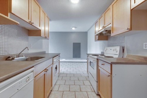 354-103 Hermary Street, Red Deer, AB - Indoor Photo Showing Kitchen