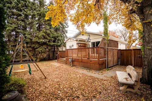 5218 45 Street, Camrose, AB - Outdoor With Deck Patio Veranda