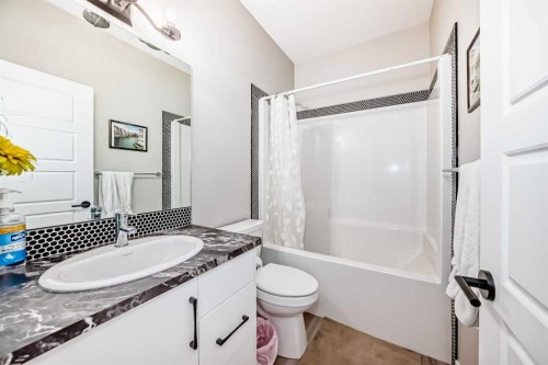 11 Ian Way, Sylvan Lake, AB - Indoor Photo Showing Bathroom