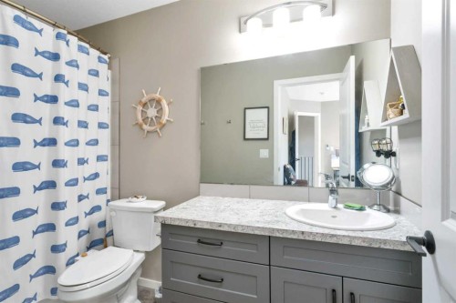 4633 48 Street, Sylvan Lake, AB - Indoor Photo Showing Bathroom