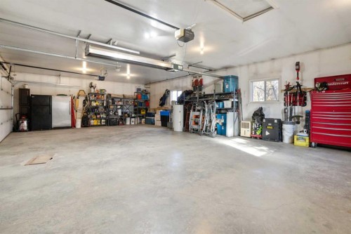 20459 484 Township, Rural Camrose County, AB - Indoor Photo Showing Garage