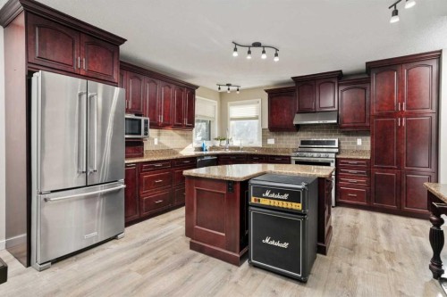 20459 484 Township, Rural Camrose County, AB - Indoor Photo Showing Kitchen