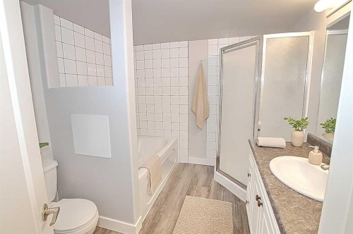 106-5435 Lakeshore Drive, Sylvan Lake, AB - Indoor Photo Showing Bathroom