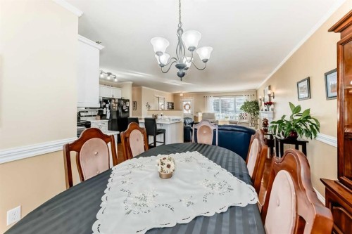 4514 54A Ave Cres, Innisfail, AB - Indoor Photo Showing Dining Room