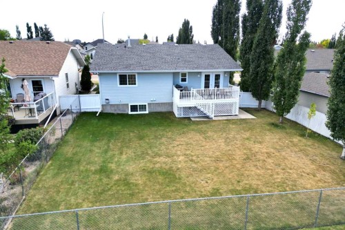 4514 54A Ave Cres, Innisfail, AB - Outdoor With Deck Patio Veranda