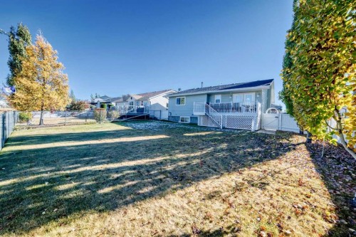 4514 54A Ave Cres, Innisfail, AB - Outdoor With Deck Patio Veranda