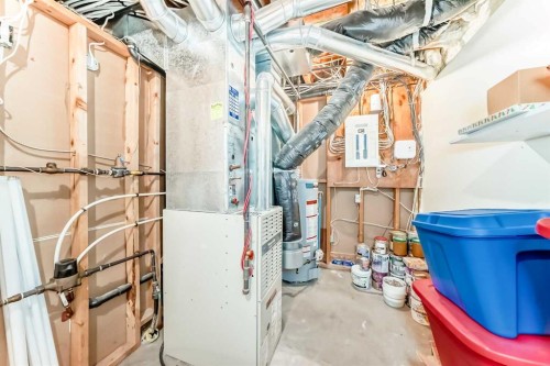 4514 54A Ave Cres, Innisfail, AB - Indoor Photo Showing Basement