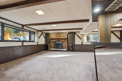 20 Allsop Close, Red Deer, AB - Indoor With Fireplace