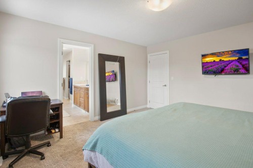 125 Traptow Close, Red Deer, AB - Indoor Photo Showing Bedroom