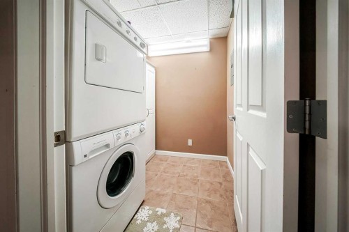 207-5040 53 Street, Sylvan Lake, AB - Indoor Photo Showing Laundry Room