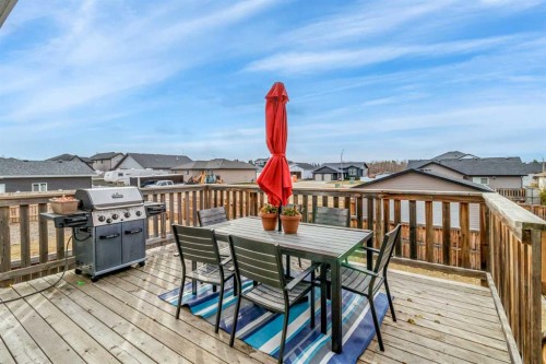 10 Fawn Meadows Crescent, Delburne, AB - Outdoor With Deck Patio Veranda With Exterior