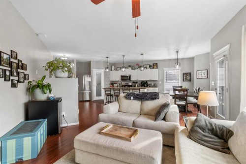 10 Fawn Meadows Crescent, Delburne, AB - Indoor Photo Showing Living Room
