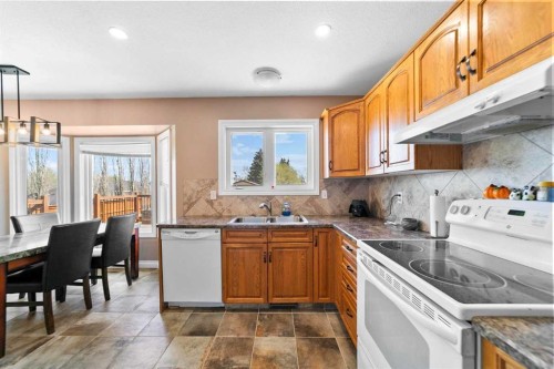 5419 53 Street, Camrose, AB - Indoor Photo Showing Kitchen With Double Sink