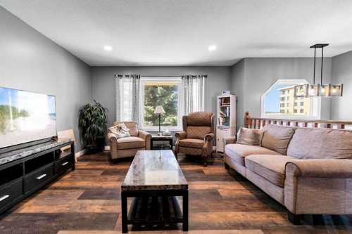 5419 53 Street, Camrose, AB - Indoor Photo Showing Living Room