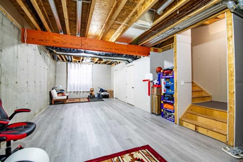 24-45 Ironstone Drive, Red Deer, AB - Indoor Photo Showing Basement