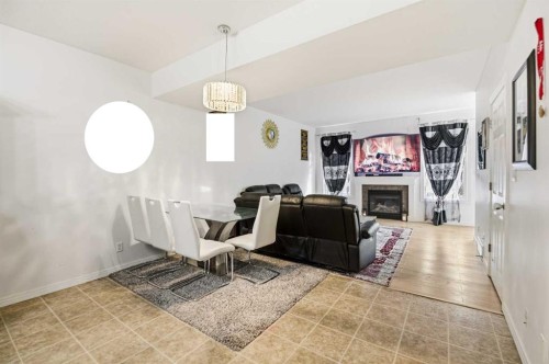 24-45 Ironstone Drive, Red Deer, AB - Indoor With Fireplace