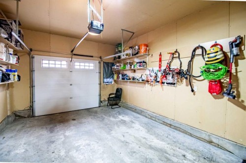 24-45 Ironstone Drive, Red Deer, AB - Indoor Photo Showing Garage