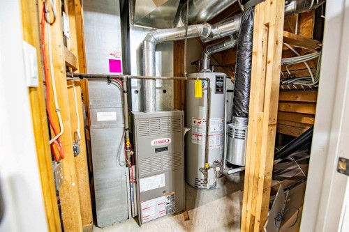 24-45 Ironstone Drive, Red Deer, AB - Indoor Photo Showing Basement