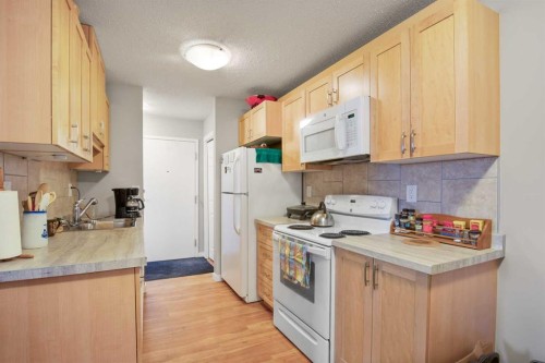 101-304-5904 51 Avenue, Red Deer, AB - Indoor Photo Showing Kitchen