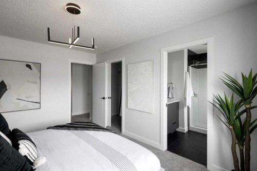 2093 Cornerstone Boulevard Ne, Calgary, AB - Indoor Photo Showing Bedroom