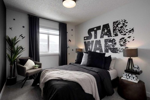 2093 Cornerstone Boulevard Ne, Calgary, AB - Indoor Photo Showing Bedroom