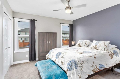 23 Hampton Crescent, Sylvan Lake, AB - Indoor Photo Showing Bedroom