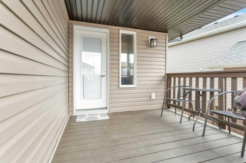 23 Hampton Crescent, Sylvan Lake, AB - Outdoor With Deck Patio Veranda With Exterior
