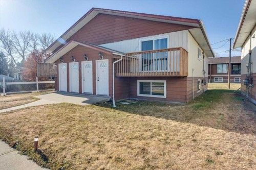 5418 And 5422 48 Avenue, Olds, AB - Outdoor With Deck Patio Veranda