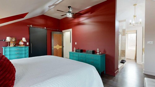 22037 Hwy 11, Rural Stettler No. 6, County Of, AB - Indoor Photo Showing Bedroom