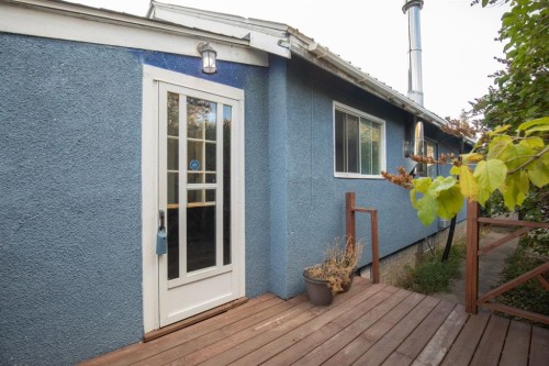 2027 19 Avenue, Bowden, AB - Outdoor With Deck Patio Veranda With Exterior