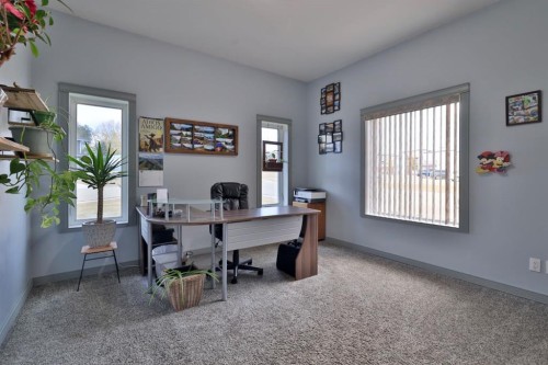 5338 55 Avenue, Bashaw, AB - Indoor Photo Showing Office