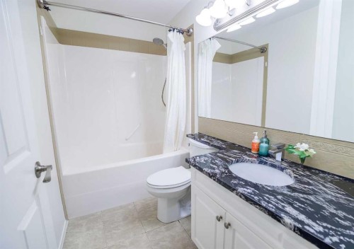 11 Falcon Ridge Drive, Sylvan Lake, AB - Indoor Photo Showing Bathroom