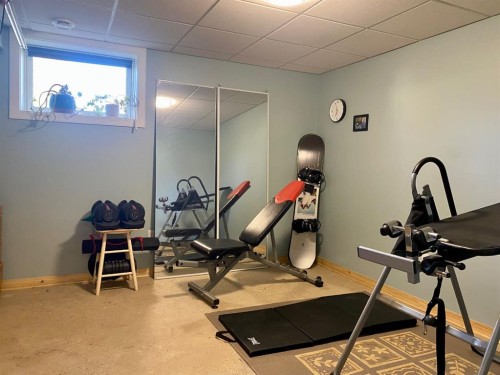 4620 46 Street, Camrose, AB - Indoor Photo Showing Gym Room